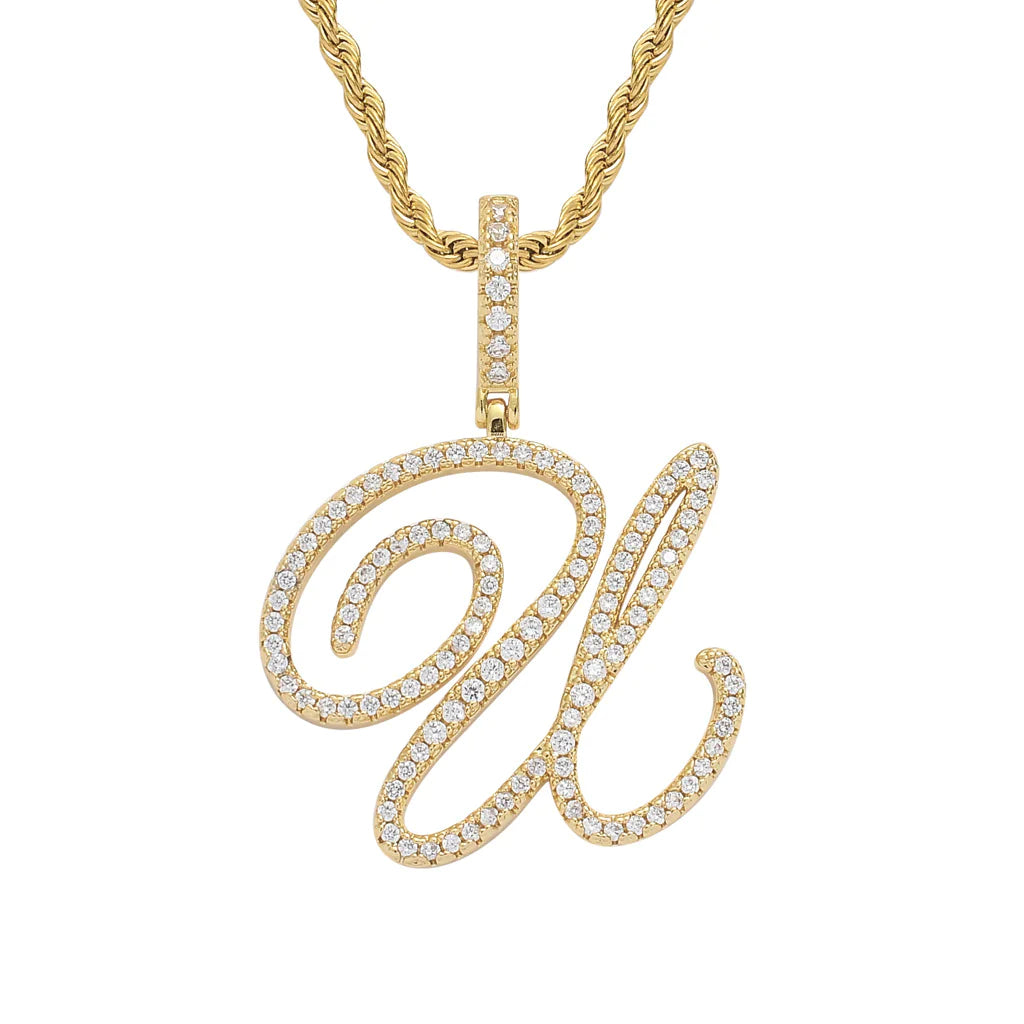 English Letter Pendant