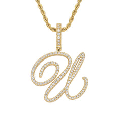 English Letter Pendant