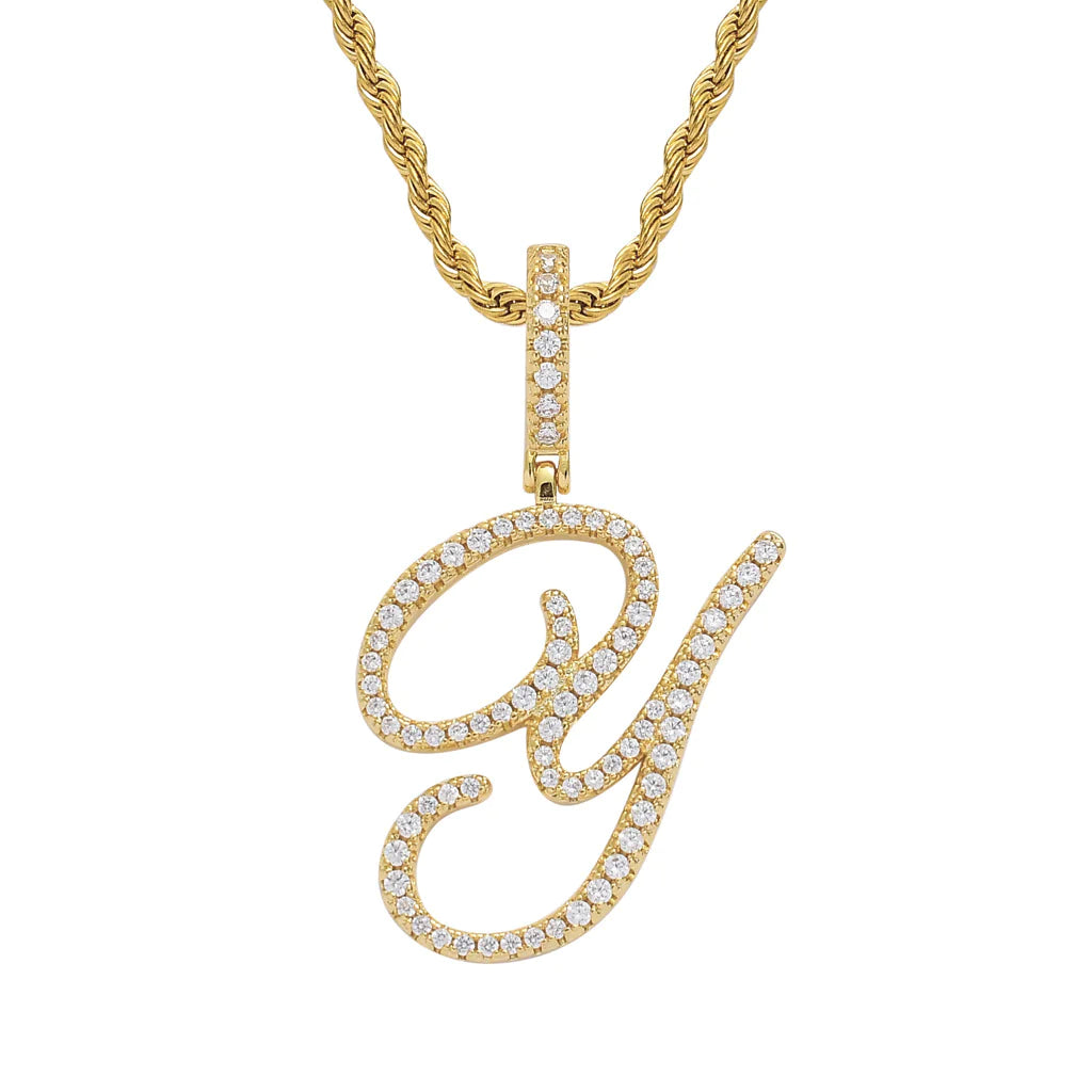 English Letter Pendant
