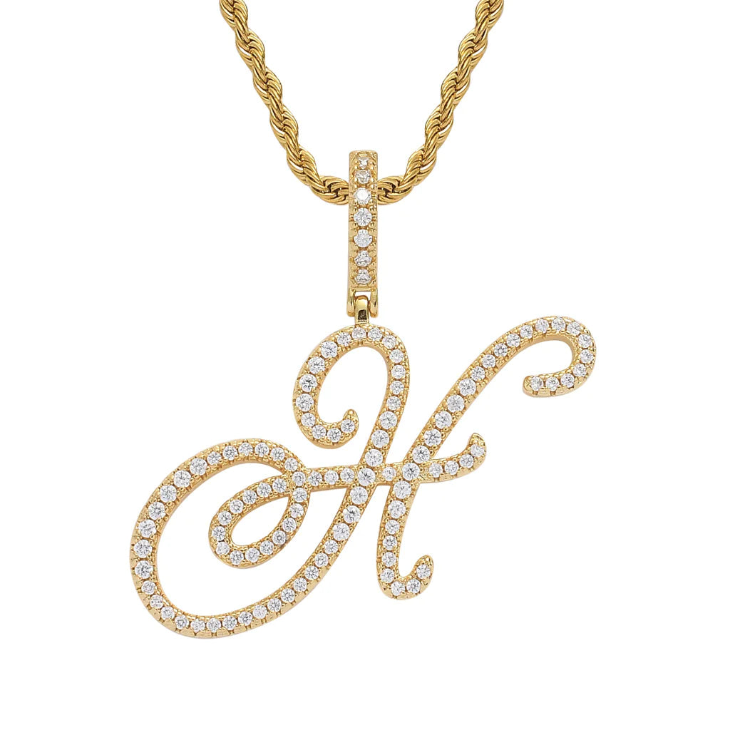 English Letter Pendant