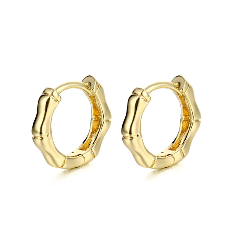 Simple Hexagonal Wild Personality Fashionable Earrings