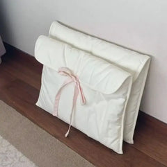 Women's Ballet Style Bow Quilted Computer Bag