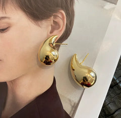 INS Metal Cold-Style Drop Earrings for Women