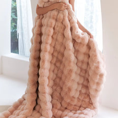 Polyester Rabbit Velvet Blanket