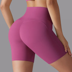 High-Waisted Yoga Shorts