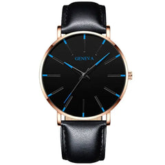 Minimalist Men's Fashion Ultra Thin Watch