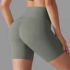 High-Waisted Yoga Shorts