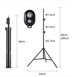 Simplified title: 360° Face-Tracking Phone Camera with AI