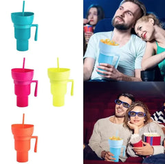 Snack Cup with Straw