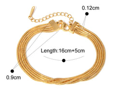 Golden Elegance Bracelet