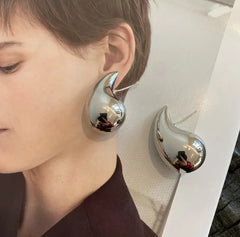 INS Metal Cold-Style Drop Earrings for Women