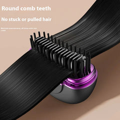 Portable Ceramic Hair Straightener - Mini Steam, USB Rechargeable