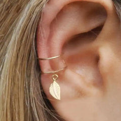 Creative Simple Non-pierced Ear Clip Five-piece Set