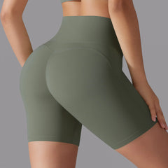 High-Waisted Yoga Shorts