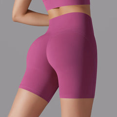 High-Waisted Yoga Shorts