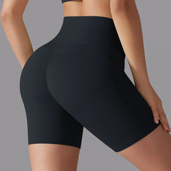 High-Waisted Yoga Shorts