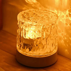 Crystal Lamp Water Ripple Projector Night Light