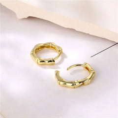 Simple Hexagonal Wild Personality Fashionable Earrings