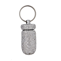 Keychain Pill Box Organizer