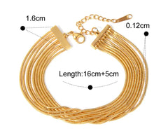 Golden Elegance Bracelet