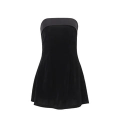 Women's Backless Off-Shoulder Tube Dress