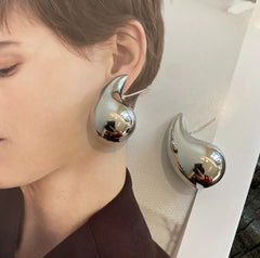 INS Metal Cold-Style Drop Earrings for Women