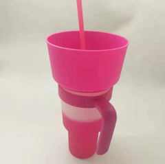 Snack Cup with Straw