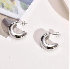 C- Shaped Earrings