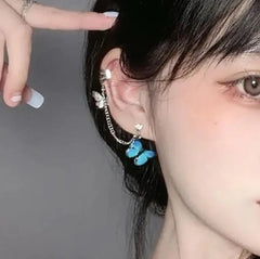 Creative Simple Non-pierced Ear Clip Five-piece Set