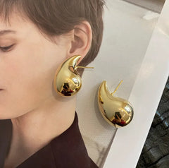 INS Metal Cold-Style Drop Earrings for Women